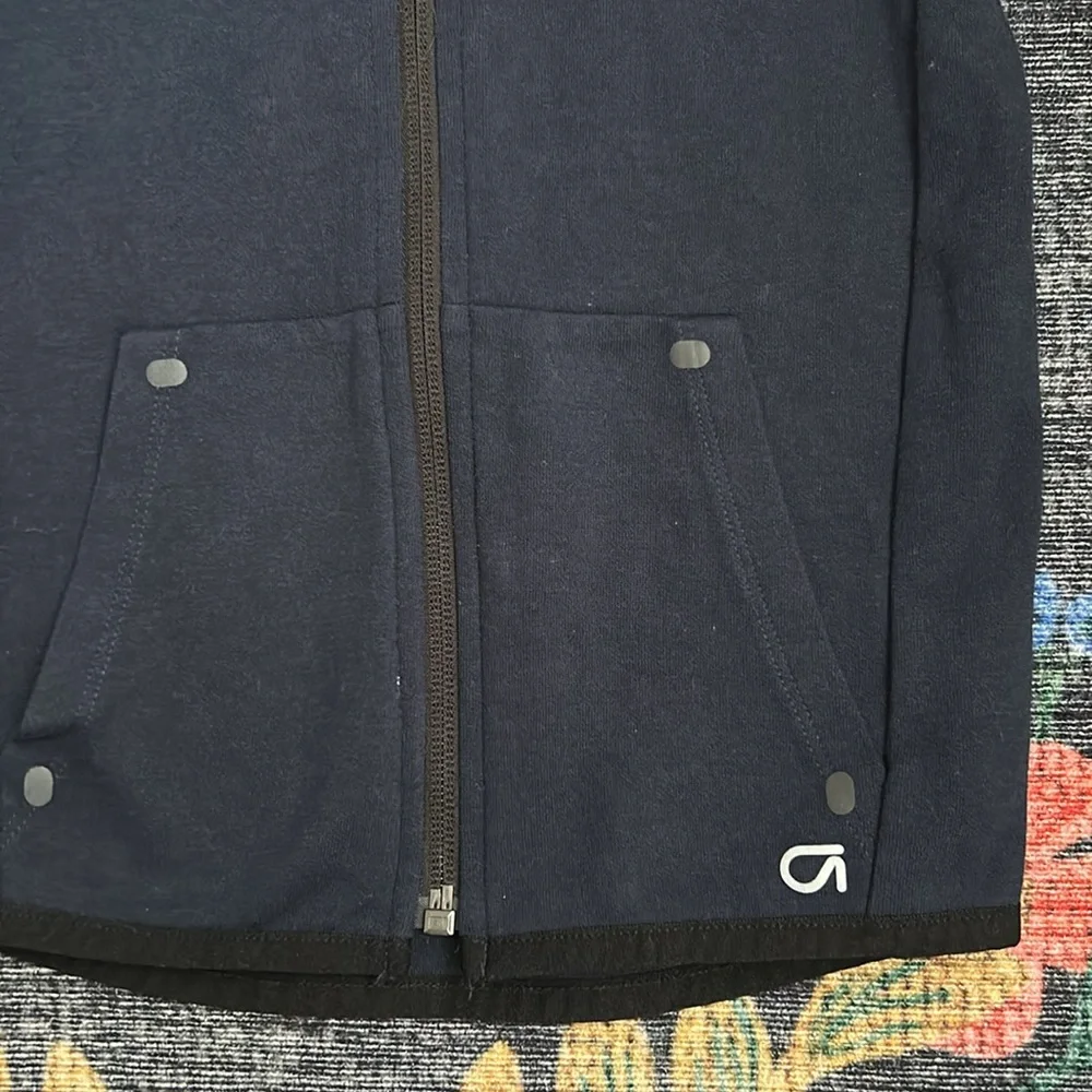 Gap Fit Navy Blue Toddler Tech Hoodie Sweatshirt, Size 2T